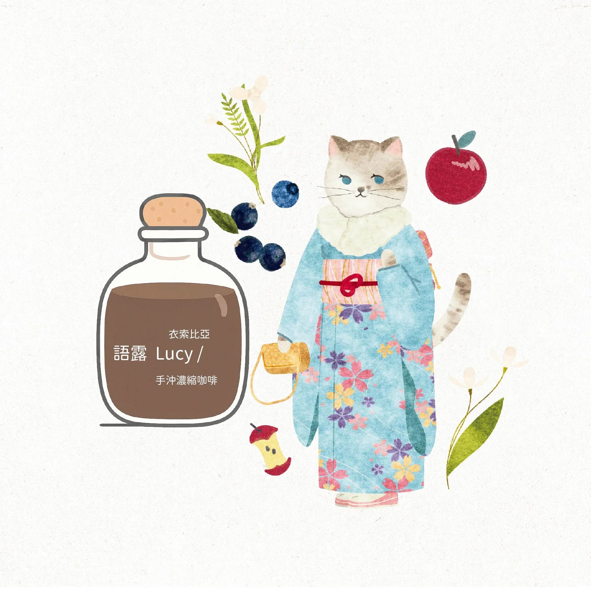 6味 ❚ Yes！My Cat Majesty！❚ 手沖濃縮咖啡貓瓶▗ 雙瓶組合（贈品牌紙盒包裝）