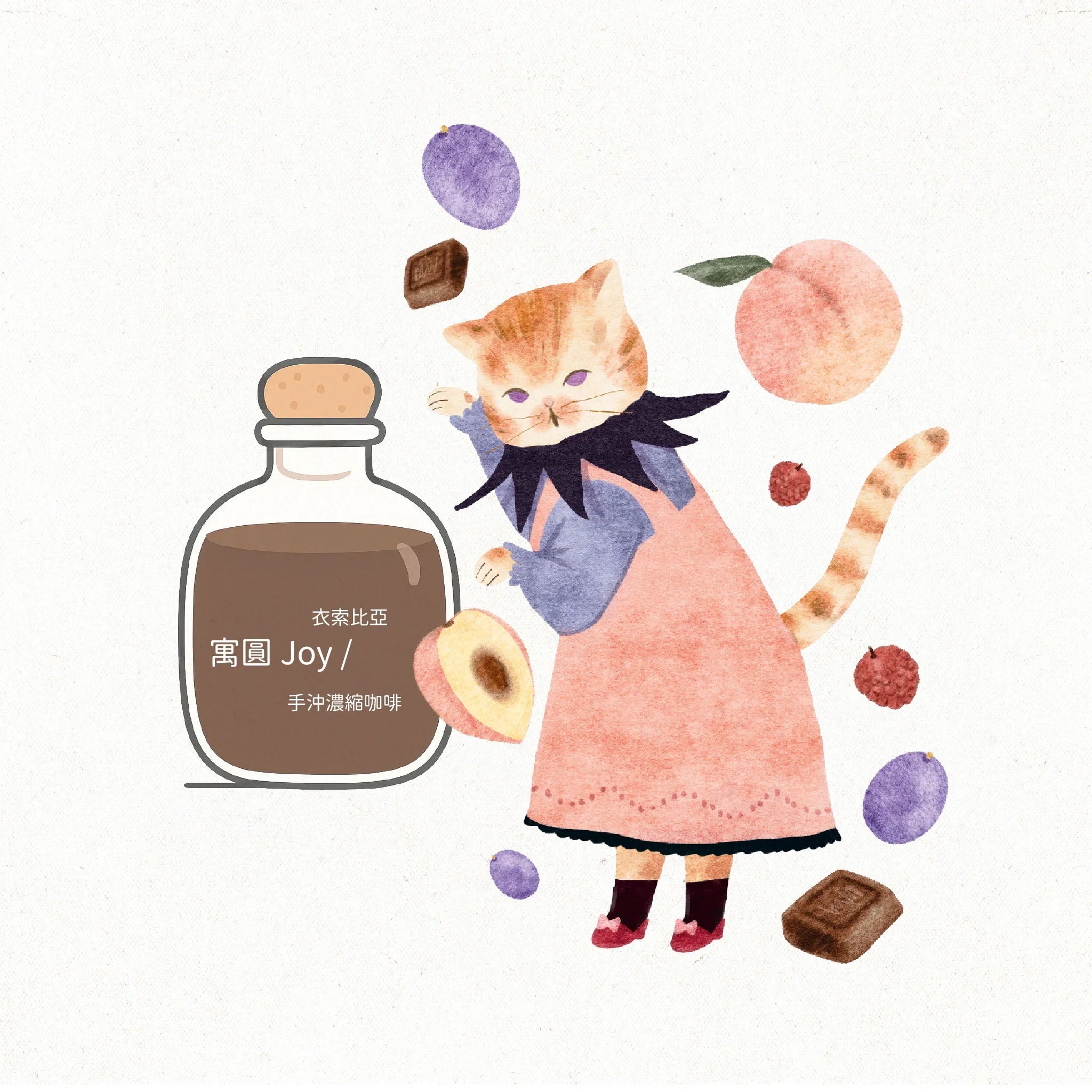 6味 ❚ Yes！My Cat Majesty！❚ 手沖濃縮咖啡貓瓶▗ 雙瓶組合（贈品牌紙盒包裝）