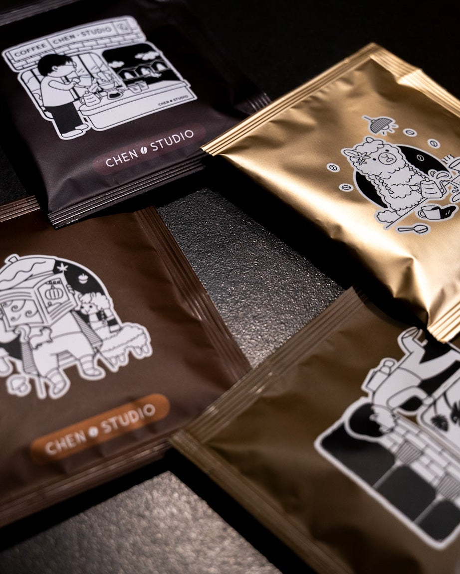 不挑款 ❙ 濾掛 ❙ 品牌禮盒組 x 好朋友+黃金曼巴+黃寶石+米拉蘇藝伎 (共16入)